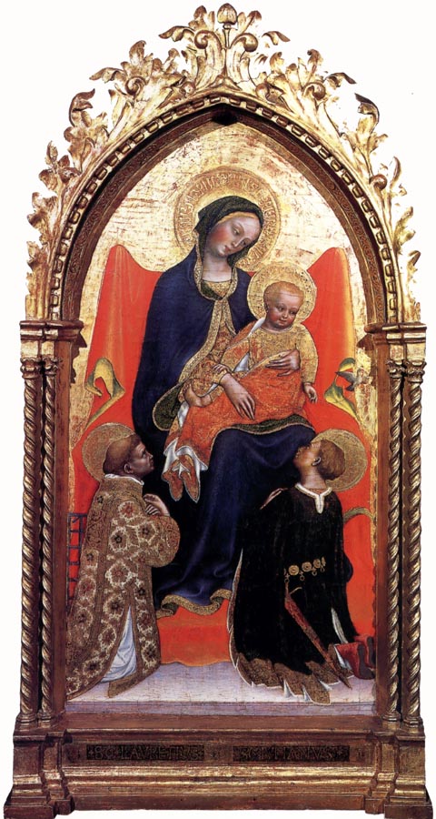 Madonna Enthroned with St Lawrence and St Julian